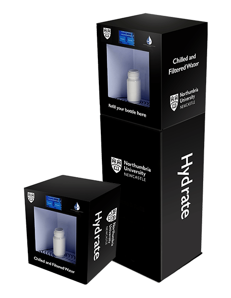 The Hydrachill Duo  : Freestanding and Tabletop Water Dispensers
